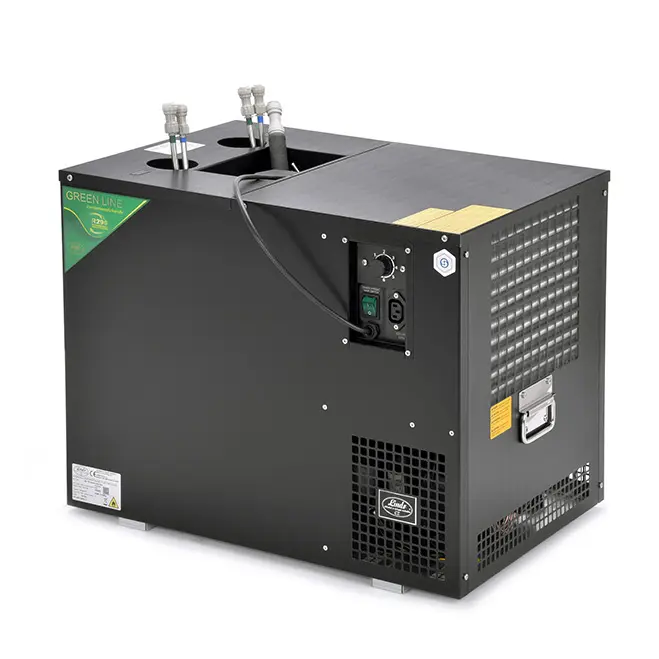 Černá chladicí jednotka Lindr pro E-Brew