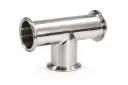 T-piece 3 × Clamp, Ø 25 mm, L = 109 mm (Clamp 50.5)