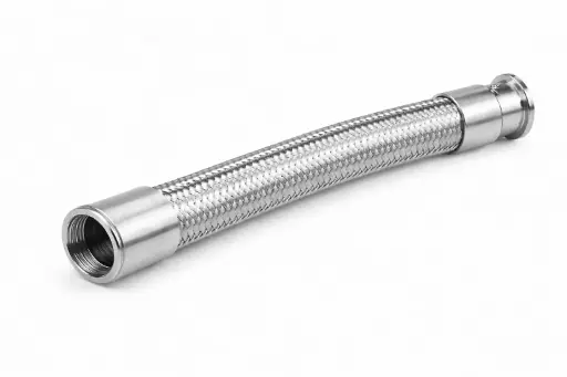 [13409] Flexibilní nerezová hadice L=500, 1"female závit - 50,5 clamp