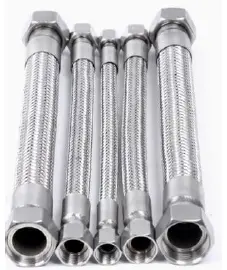 [13401] Flexibilní nerezová hadice L=400, 3/4 female-female závit